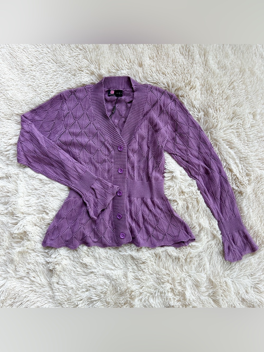 Peplum Cardigan
